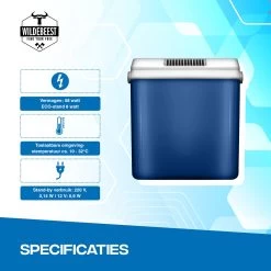 Koelbox Met ECO Modus Voor Auto & Camping Warm En Koud 32L - Frigobox Elektrisch 32 Liter Met 12v 230 Volt - Verkoelt En Verwamt - MiniBar - Mini Koelkast -Buiten Kamperen 1200x1200 621