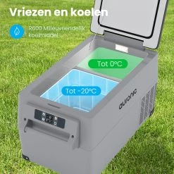 Auronic Elektrische Koelbox - 30.4L - Compressor - 12V En 240V - Grijs -Buiten Kamperen 1200x1200 640