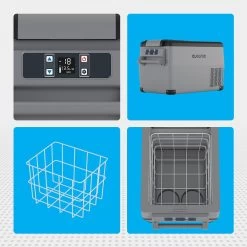 Auronic Elektrische Koelbox - 30.4L - Compressor - 12V En 240V - Grijs -Buiten Kamperen 1200x1200 642