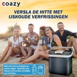 Koelbox 24L Met ECO Modus Voor Auto & Camping - Frigobox Elektrisch 24 Liter Met 12v 230 Volt - Verkoelt En Verwamt - MiniBar - Mini Koelkast -Buiten Kamperen 1200x1200 683