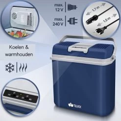 Tillvex- Koelbox, Coolbox, 24 Liter, Blauw 15 Tillvex- Koelbox, Coolbox, 24 Liter, Blauw -Buiten Kamperen 1200x1200 688