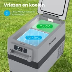 Auronic Elektrische Koelbox - 40.5L - Compressor - 12V En 240V - Grijs -Buiten Kamperen 1200x1200 733