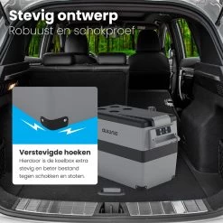 Auronic Elektrische Koelbox - 40.5L - Compressor - 12V En 240V - Grijs -Buiten Kamperen 1200x1200 736