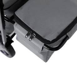 AREBOS Handwagen Vouwbare Dak Handwagen Vouwbare Trolley Uitrustingswagen Grijs -Buiten Kamperen 1200x1200 796