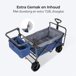 LifeGoods Bolderkar - Opvouwbaar - Tot 120KG - 103L - Extra Draagtas En Duwstang - Wasbaar Polyester - 98x45cm - Blauw/Grijs 15 LifeGoods Bolderkar - Opvouwbaar - Tot 120KG - 103L - Extra Draagtas En Duwstang - Wasbaar Polyester - 98x45cm - Blauw/Grijs -Buiten Kamperen 1200x1200 819
