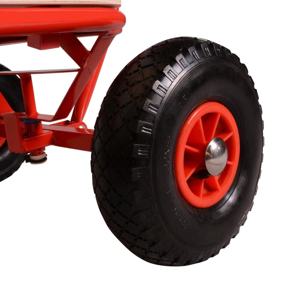 Benson Bolderkar - Bolderwagen Hout - Strandwagen - Kinderen - Boodschappenkar 7 Benson Bolderkar - Bolderwagen Hout - Strandwagen - Kinderen - Boodschappenkar - Afbeelding 5