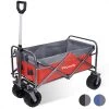 LifeGoods Bolderkar - Opvouwbaar - Tot 80KG - 94L - Wasbaar Polyester - 98x45cm - Rood/Grijs -Buiten Kamperen 1200x1200 836