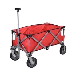 KOOPMAN Opvouwbare Bolderkar | Rood | 90 X 49 X 58 Cm -Buiten Kamperen 1200x1200 892