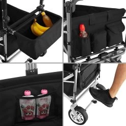 Tectake - Opvouwbare Bolderwagen Handkar Nico Zwart - 403549 14 Tectake - Opvouwbare Bolderwagen Handkar Nico Zwart - 403549 -Buiten Kamperen 1200x1200 929