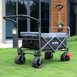 AREBOS Opvouwbare Steekwagen Met Telescopische Stang Draagvermogen 100 Kg -Buiten Kamperen 1200x1200 950