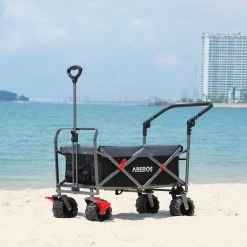 AREBOS Opvouwbare Steekwagen Met Telescopische Stang Draagvermogen 100 Kg -Buiten Kamperen 1200x1200 951
