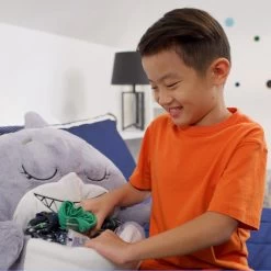 Mediashop Happy Nappers Kinderslaapzak - 2-in-1 Zachte Knuffel En Zomerslaapzak - Roze Eenhoorn Motief Voor Kinderen Van 3 Tot 6 Jaar -Buiten Kamperen 1200x1200 996