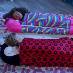 Mediashop Happy Nappers Kinderslaapzak - 2-in-1 Zachte Knuffel En Zomerslaapzak - Roze Eenhoorn Motief Voor Kinderen Van 3 Tot 6 Jaar -Buiten Kamperen 1200x1200 998