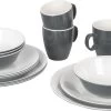 Bo-Camp Servies - Campingbord - 100% Melamine - 16-delig - Grijs 2 Bo-Camp Servies - Campingbord - 100% Melamine - 16-delig - Grijs -Buiten Kamperen 1200x560 1
