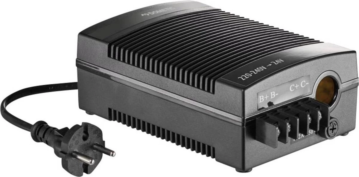 Dometic EPS100 Omvormer, Voor Het Aansluiten Van 24 Volt Apparatuur Op 230 Volt Netspanning 6 Dometic EPS100 Omvormer, Voor Het Aansluiten Van 24 Volt Apparatuur Op 230 Volt Netspanning - Afbeelding 4