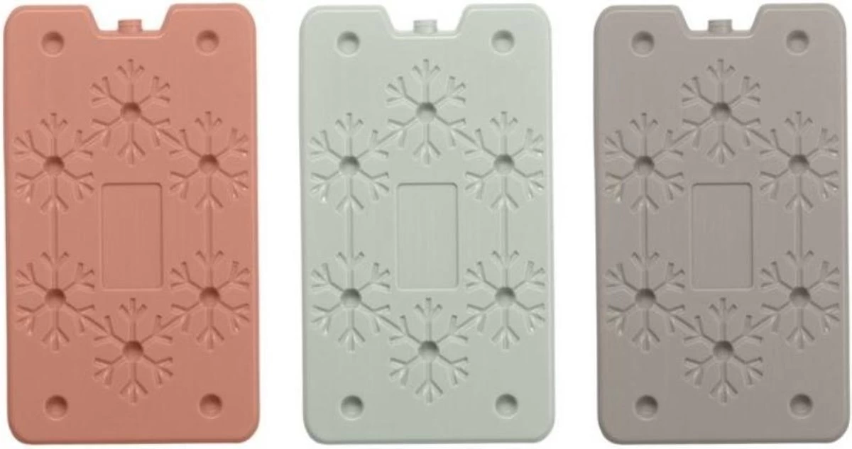 Orange85 Koelelementen - 3 Stuks - 25 X 14 Cm - 3 Kleuren - 400 Gram 3 Orange85 Koelelementen - 3 Stuks - 25 X 14 Cm - 3 Kleuren - 400 Gram