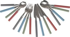 Bo-Camp Bestekset - 4-Delig - 1-Persoons - Groen -Buiten Kamperen 1200x638