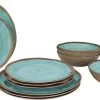 Bo-Camp Servies Halo - 12 Delig Melamine - Aqua -Buiten Kamperen 1200x643 1