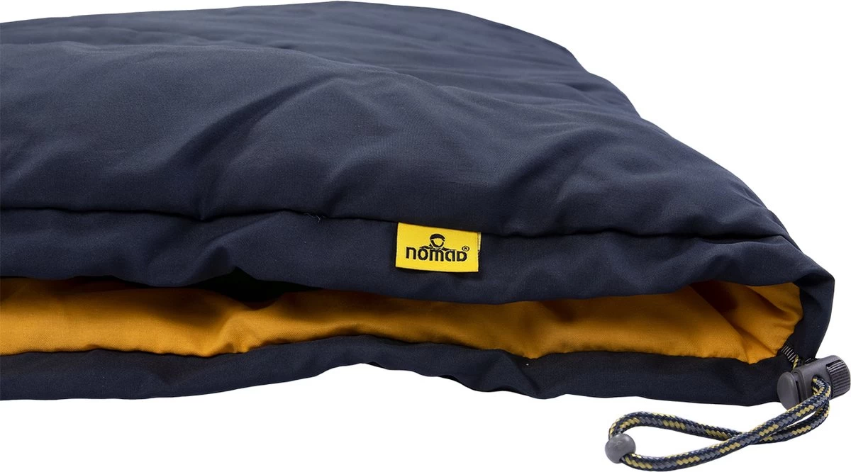 NOMAD® Bronco Slaapzak | 205x80cm Blauw | Lichtgewicht & Kwalitatief | Slaapzak | Incl Hoes 10 NOMAD® Bronco Slaapzak | 205x80cm Blauw | Lichtgewicht & Kwalitatief | Slaapzak | Incl Hoes - Afbeelding 8