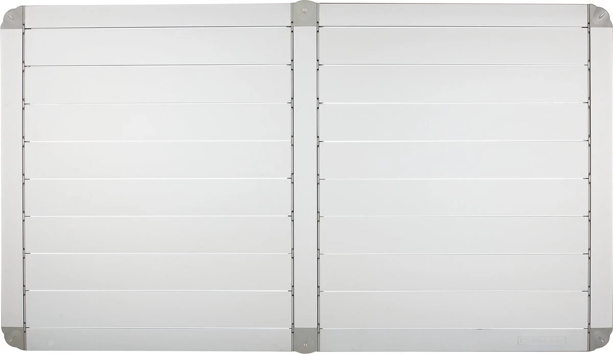 Campart Campingtafel XL TA-0806 - Opvouwbaar, Lichtgewicht En Met Verstelbare Poten - Kampeertafel Inklapbaar Inclusief Opbergtas - 140 X 80 X 70 Cm - Wit 5 Campart Campingtafel XL TA-0806 - Opvouwbaar, Lichtgewicht En Met Verstelbare Poten - Kampeertafel Inklapbaar Inclusief Opbergtas - 140 X 80 X 70 Cm - Wit - Afbeelding 3