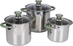 Bo-Camp - Pannenset - Elan Plus - 3-Delig - RVS