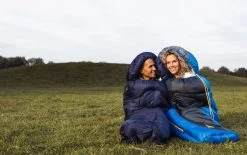 Abbey Camp Slaapzak Mummie - Grijs - 210 X 80/50 Cm -Buiten Kamperen 1200x752