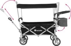 Tectake - Opvouwbare Bolderwagen Handkar Nico Zwart - 403549 18 Tectake - Opvouwbare Bolderwagen Handkar Nico Zwart - 403549 -Buiten Kamperen 1200x771 4