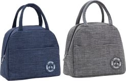 Buiten Kamperen 15 2x Thermo Lunchtas Volwassenen En Kinderen - Koeltas Moedermelk - Lunch Koelzak