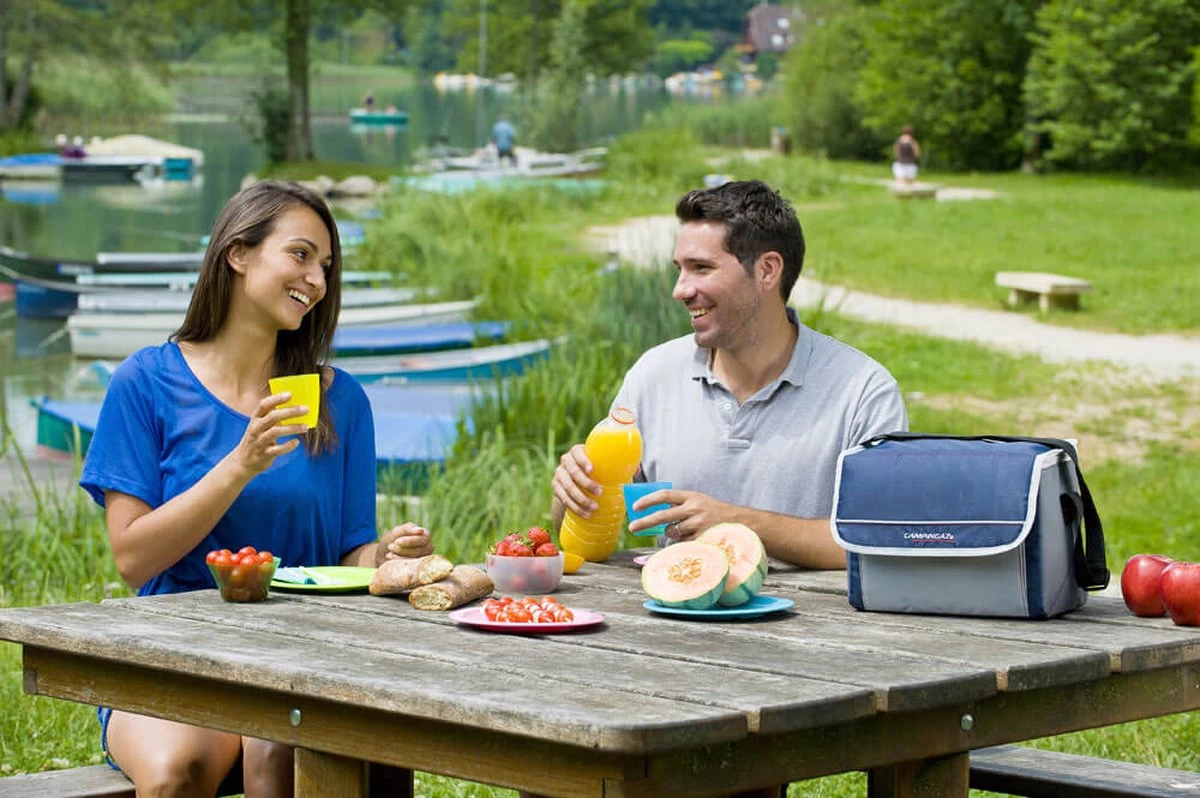 Campingaz Fold 'n Cool Koeltas - 10 Liter - Blauw/grijs 5 Campingaz Fold 'n Cool Koeltas - 10 Liter - Blauw/grijs - Afbeelding 3