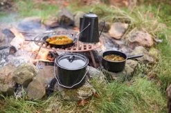 ESSCHERT DESIGN Pannenset Kampvuur - 4 Delig - Outdoor - Metaal -Buiten Kamperen 1200x799 70