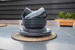 Travellife Jávea Serviesset - 16-delig - Donkergrijs -Buiten Kamperen 1200x800 55