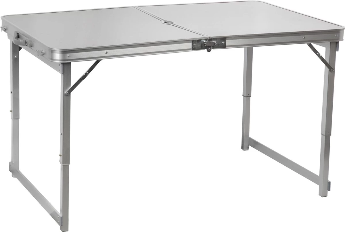 Capture Outdoor, "Camp6 AL-120L" Luxe Inklapbare Stabiele Kampeertafel, Voor 6 Personen, Aluminium, 70x120cm, Aluminium Vierkante Poten, In De Hoogte Regelbaar, Inklapbaar In Een Draagbare Koffer Formaat, Met Steun Voor Parasol, … 3 Capture Outdoor, "Camp6 AL-120L" Luxe Inklapbare Stabiele Kampeertafel, Voor 6 Personen, Aluminium, 70x120cm, Aluminium Vierkante Poten, In De Hoogte Regelbaar, Inklapbaar In Een Draagbare Koffer Formaat, Met Steun Voor Parasol, …