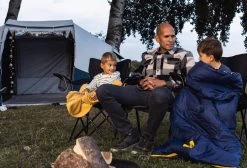 Abbey Camp Campingstoel - Vouwstoel - Zwart -Buiten Kamperen 1200x815