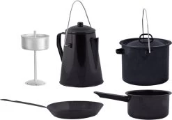 ESSCHERT DESIGN Pannenset Kampvuur - 4 Delig - Outdoor - Metaal -Buiten Kamperen 1200x837 1