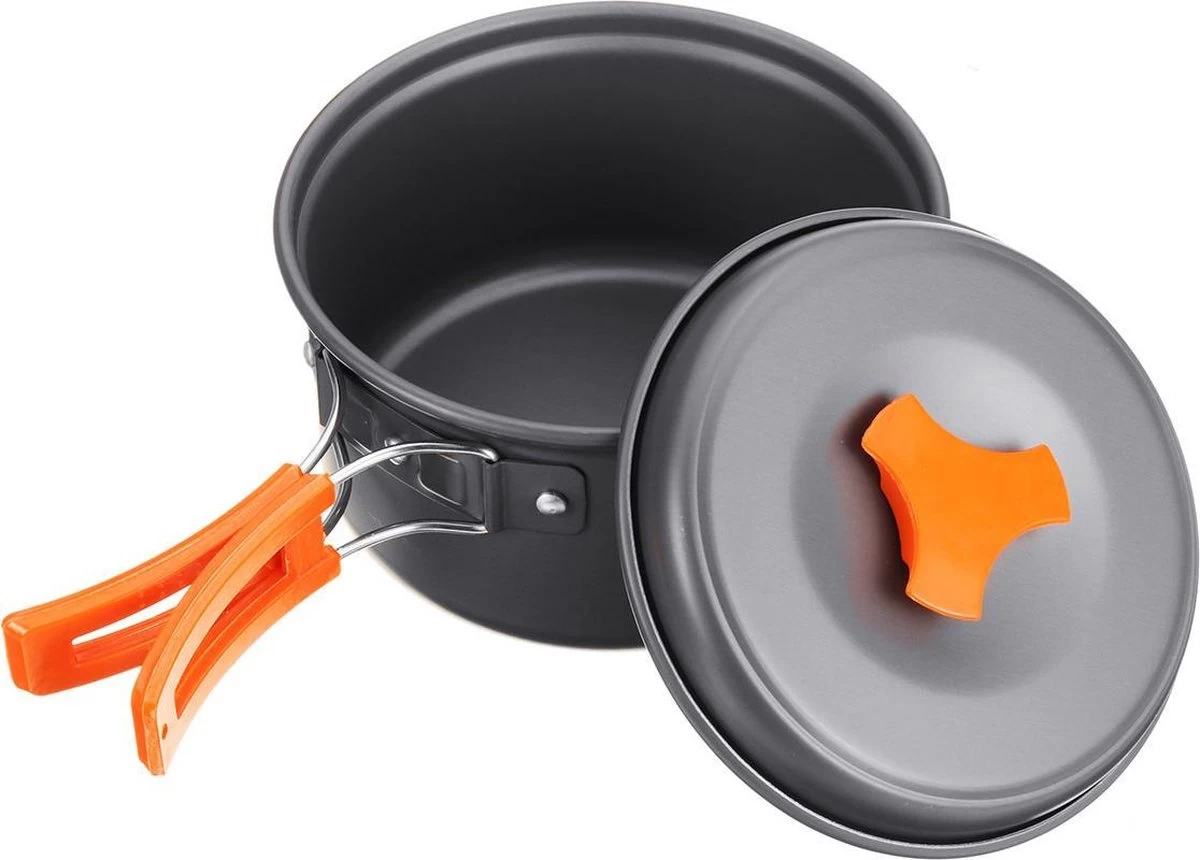 Camping Outdoor Kookset 13-delig Camping Servies En Pannen Pannenset Keukengerei - BPA-vrij & Geen Giftige Stoffen - Opvouwbaar & Licht - Ideaal Voor Reizen, Festival, Wandelen 6 Camping Outdoor Kookset 13-delig Camping Servies En Pannen Pannenset Keukengerei - BPA-vrij & Geen Giftige Stoffen - Opvouwbaar & Licht - Ideaal Voor Reizen, Festival, Wandelen - Afbeelding 4