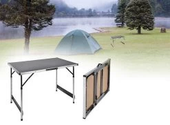 Hi Opvouwbare Campingtafel - 100 X 60 X 73-94 Cm -Buiten Kamperen 1200x880