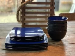 Camping Servies - 12 Delig – 100% Melamine Servies Set – Campingservies – Melamine Servies - Blue Ocean -Buiten Kamperen 1200x900 31