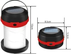 Solar LED Kampeerlamp 'Explorer' - Opvouwbaar - Op Zonne-energie -Buiten Kamperen 1200x917 1