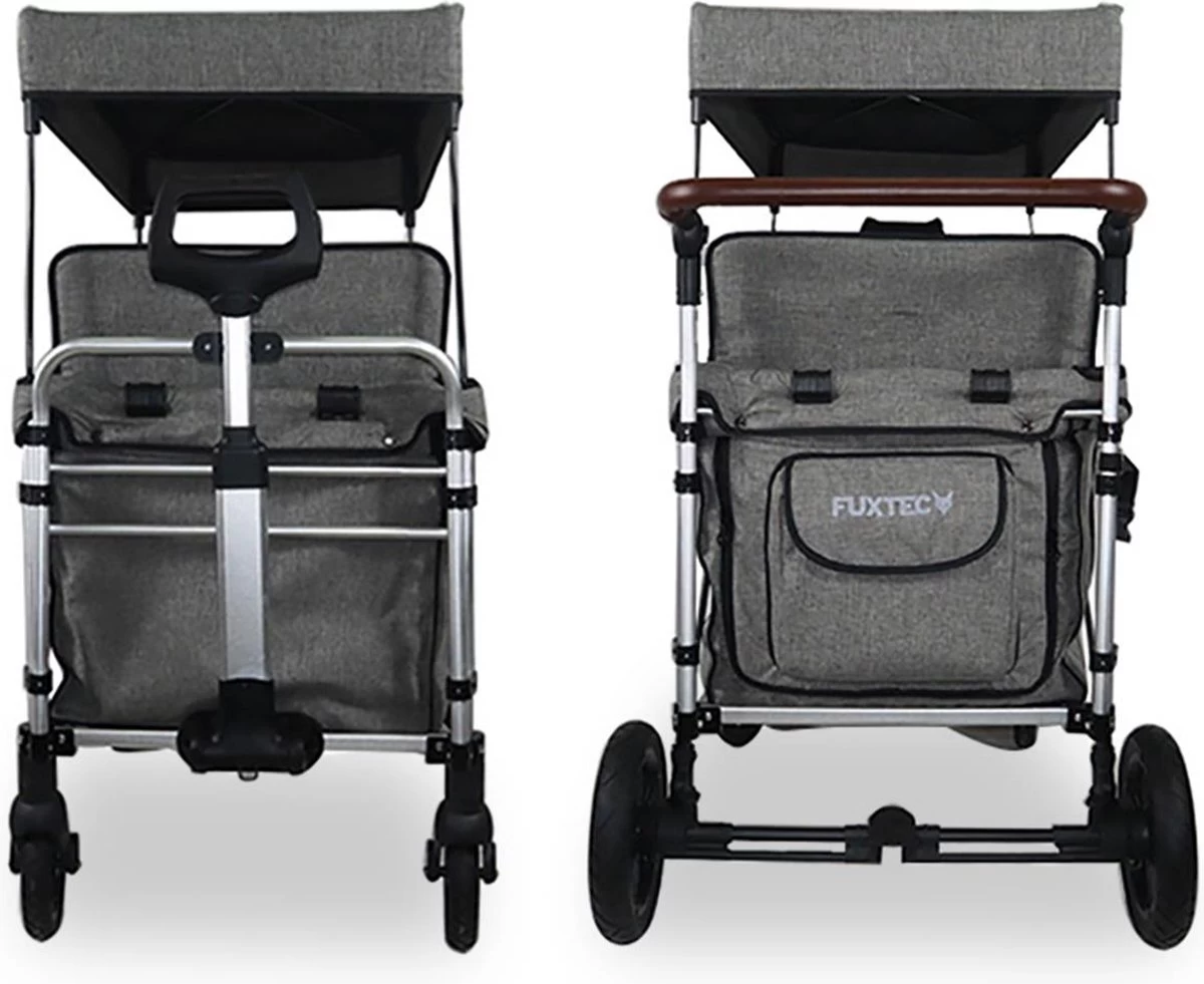 FUXTEC Bolderkar FX-CTXL900 - Premium Grijs - Nu Voor Maximaal 4 Kinderen 13 FUXTEC Bolderkar FX-CTXL900 - Premium Grijs - Nu Voor Maximaal 4 Kinderen - Afbeelding 11