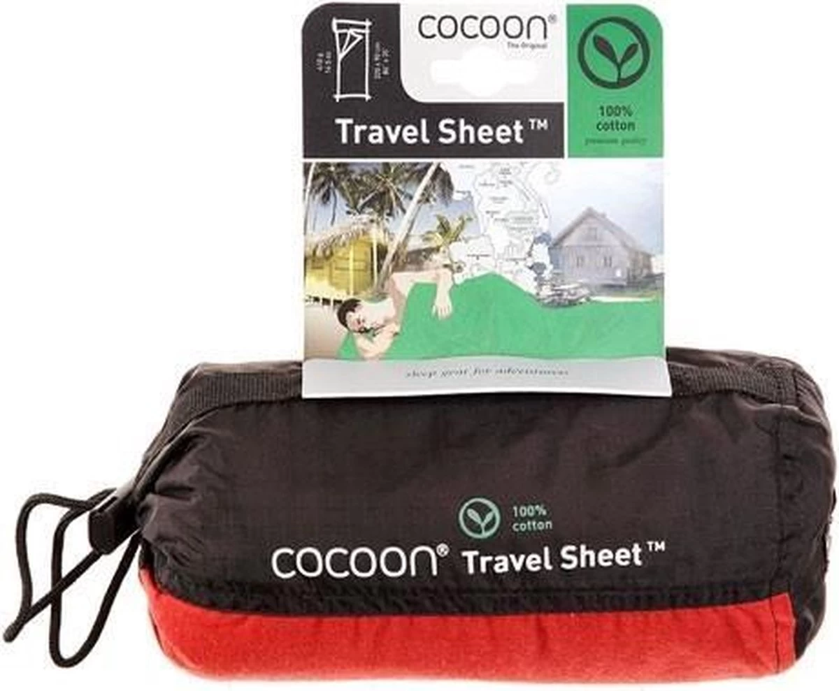 Cocoon TravelSheet - Lakenzak - Katoen - Ultramarine Blue 7 Cocoon TravelSheet - Lakenzak - Katoen - Ultramarine Blue - Afbeelding 5