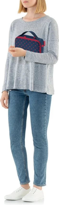 Reisenthel Thermocase Lunchbox - 1,5L - Mixed Dots Red Rood -Buiten Kamperen 347x1200 2