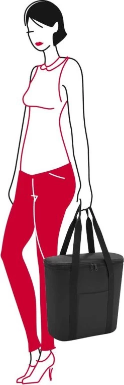 Reisenthel Thermoshopper Koeltas - 15L - Zwart -Buiten Kamperen 389x1200 1