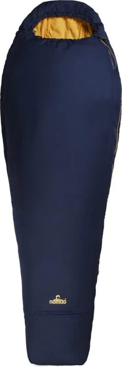 NOMAD Inca 750 - Mummy Slaapzak - 210 X 80/50 - Donkerblauw -Buiten Kamperen 401x1200