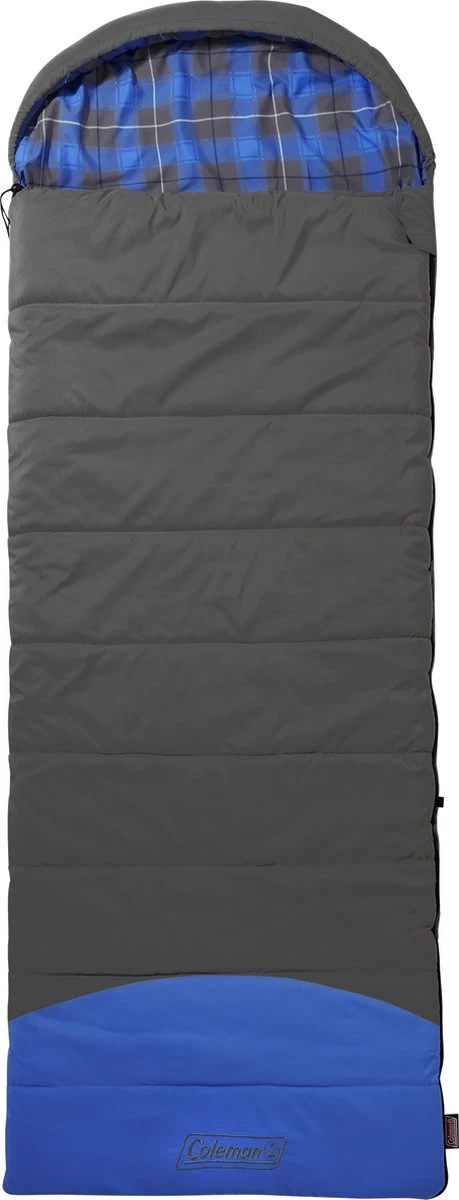 Coleman Basalt Single Slaapzak - 225 X 80 Cm - Grijs/blauw - Extra Lang 3 Coleman Basalt Single Slaapzak - 225 X 80 Cm - Grijs/blauw - Extra Lang