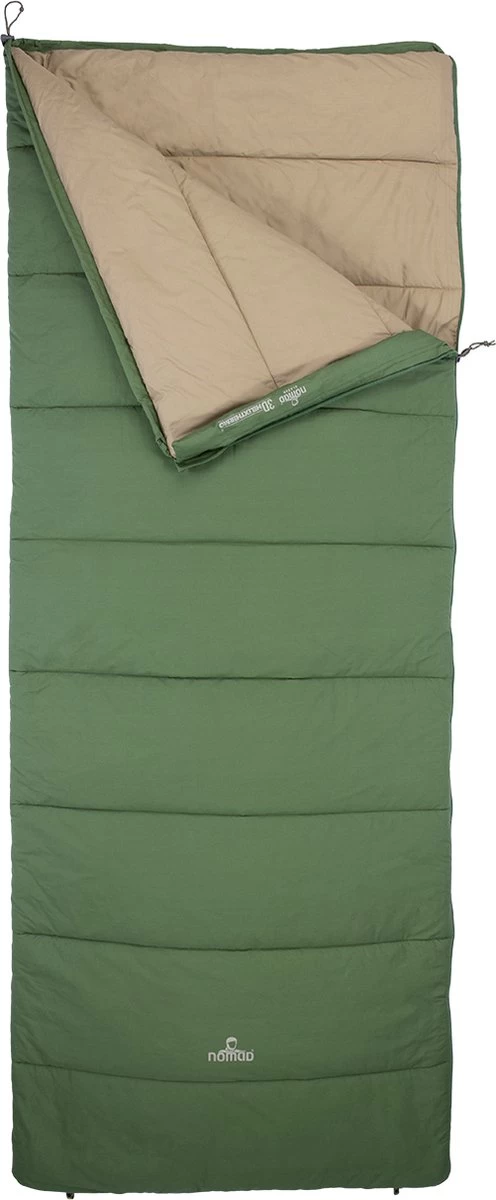 NOMAD® Blazer Slaapzak | 205x80cm Groen | Lichtgewicht & Kwalitatief | Slaapzak | Incl Hoes 2 NOMAD® Blazer Slaapzak | 205x80cm Groen | Lichtgewicht & Kwalitatief | Slaapzak | Incl Hoes