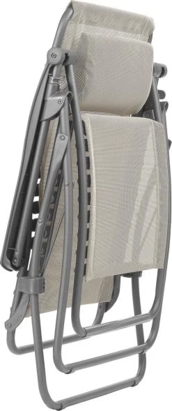 Lafuma RSXA Clip - Relaxstoel - Verstelbaar - Inklapbaar - Zero Gravity - Seigle -Buiten Kamperen 503x1200