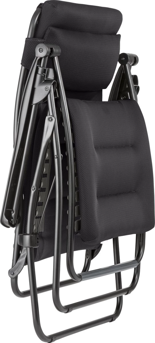 Lafuma RSX Clip Air Comfort - Relaxstoel - Verstelbaar - Inklapbaar - Zero Gravity - Acier 5 Lafuma RSX Clip Air Comfort - Relaxstoel - Verstelbaar - Inklapbaar - Zero Gravity - Acier - Afbeelding 3