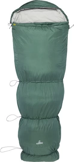 NOMAD® Triple-S Premium Plus Slaapzak (Links) | 220x80cm Groen | Lichtgewicht & Kwalitatief | Slaapzak | Incl Hoes -Buiten Kamperen 553x1200 1