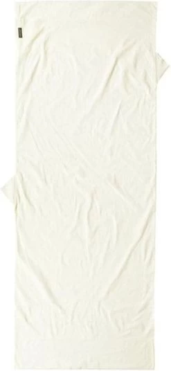 Cocoon Binnenslaapzak Mamo Travelsheet 220 X 88 Cm Katoen Wit -Buiten Kamperen 553x1200