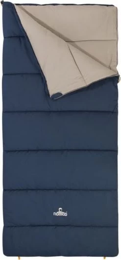 NOMAD® Brisbane Slaapzak | 205x80cm Blauw | Lichtgewicht & Kwalitatief | Dekenmodel Slaapzak | Incl Hoes -Buiten Kamperen 559x1200